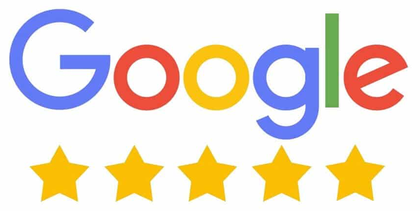 Rated five stars on Google