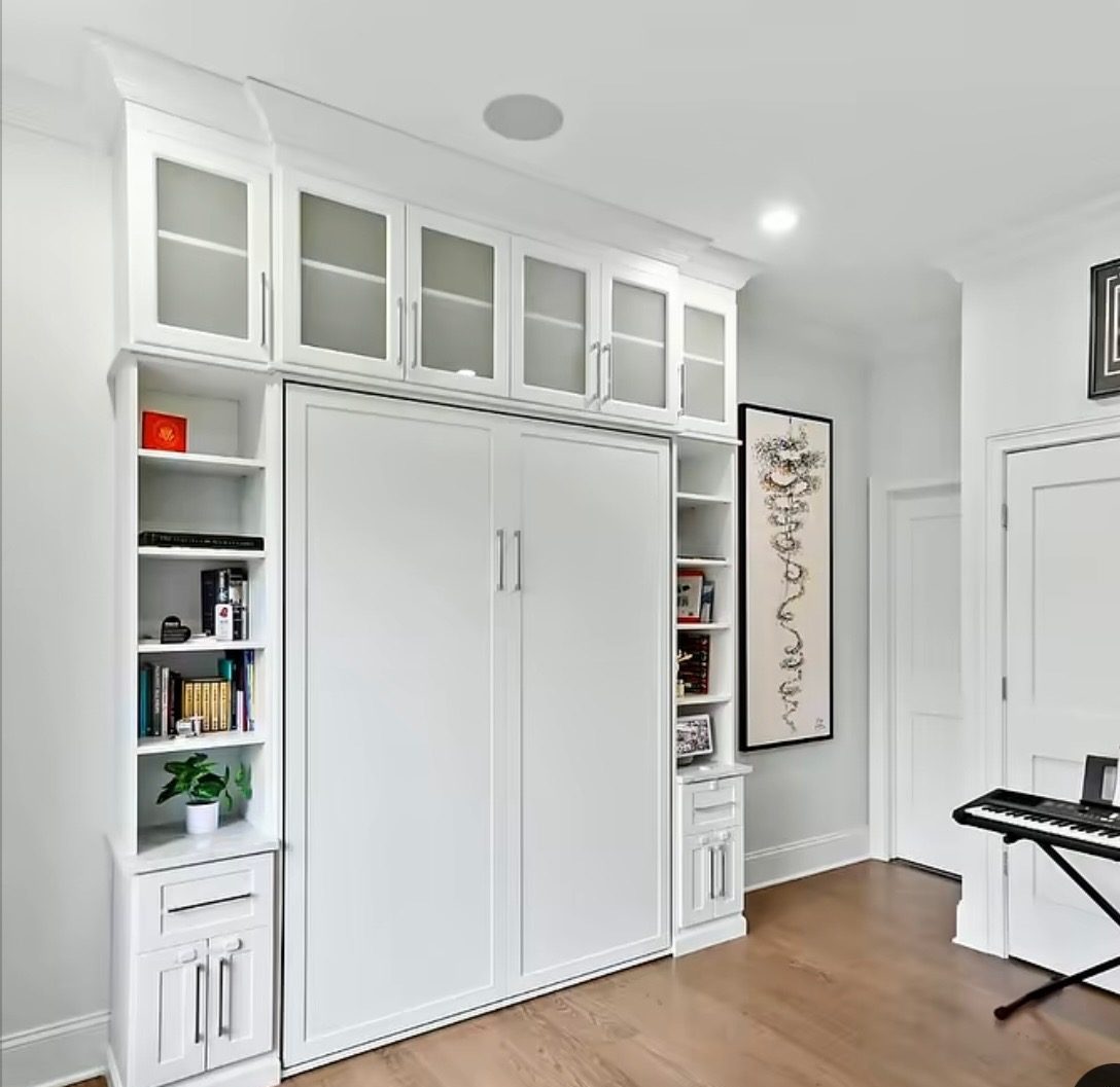 Freshly painted room by Boardwalk Renovations