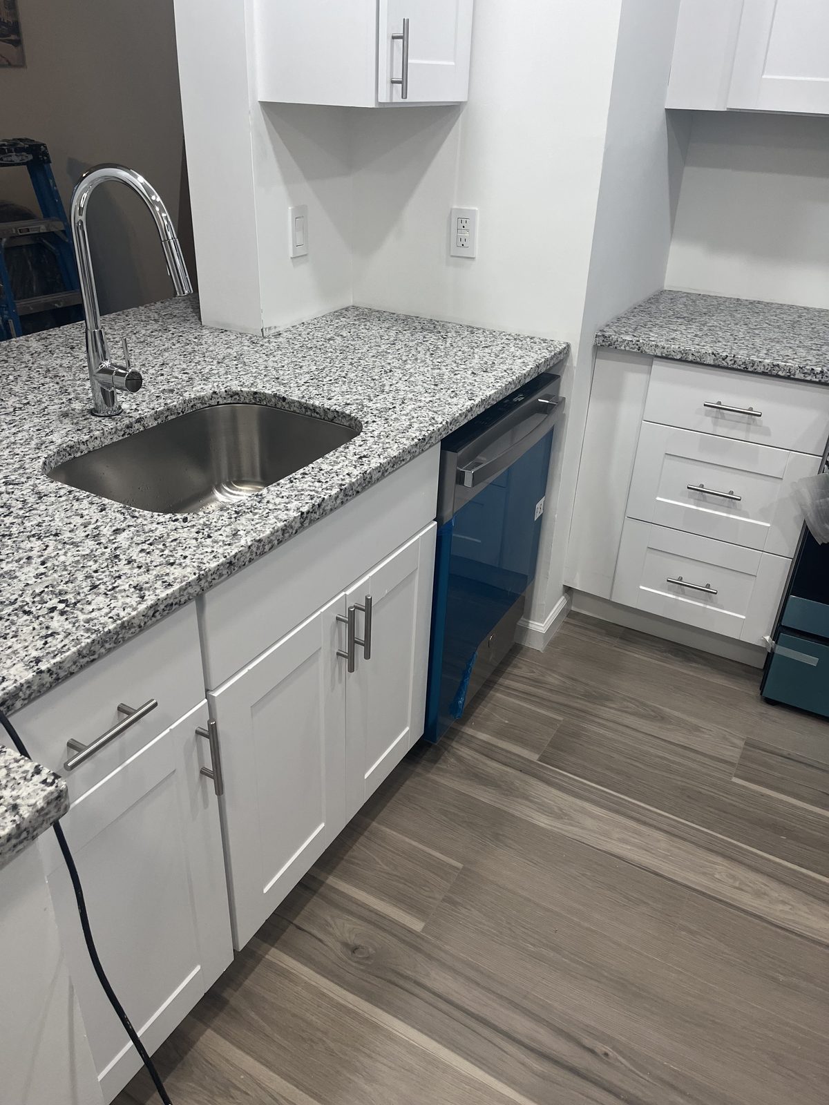 New flooring installed by Boardwalk Renovations